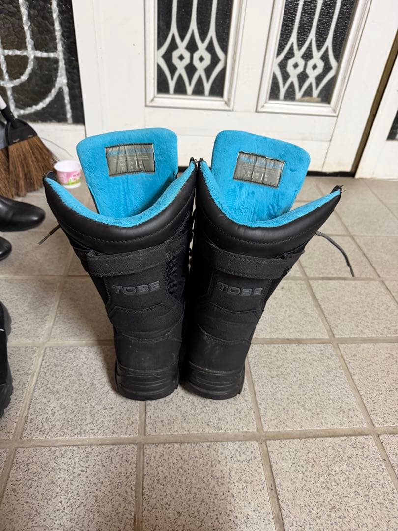 TOBE スノーモービルブーツ US 9 ブラック/ブルー