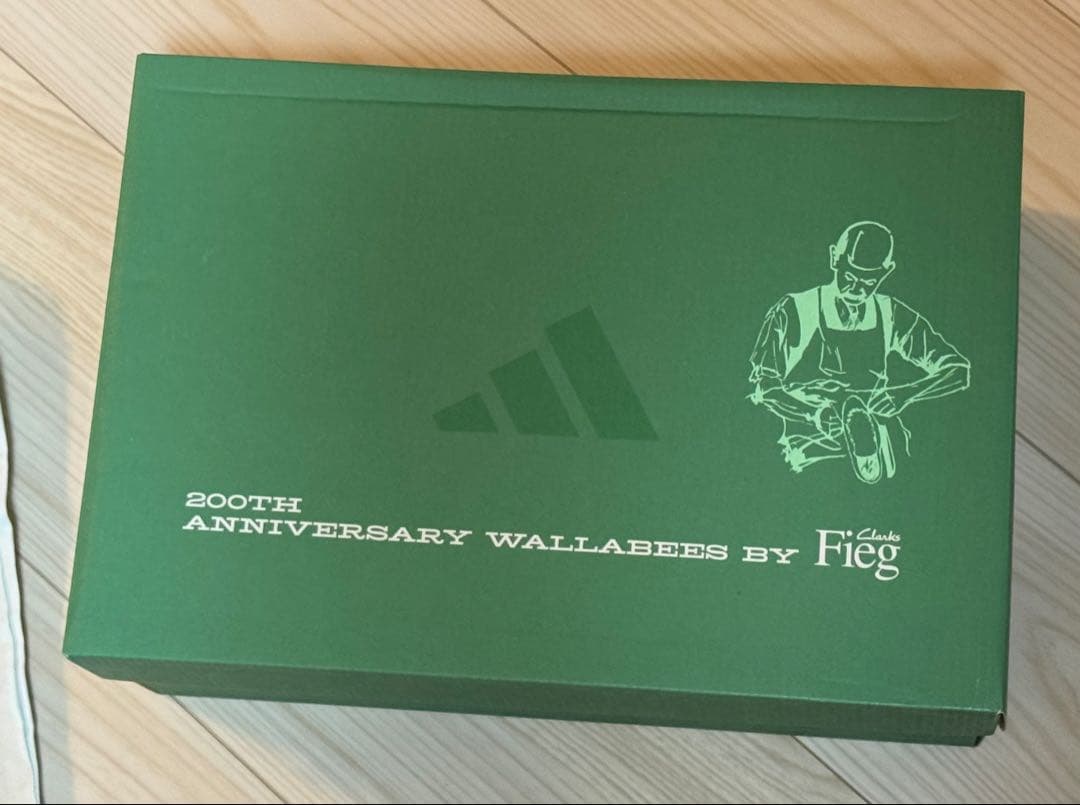 クラークス×アディダス×KITH ワラビーウルトラブースト 71/2