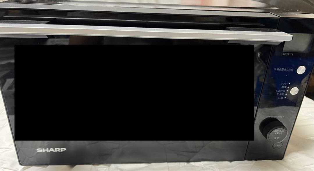SHARP 電子レンジ RE-TF17S 黒