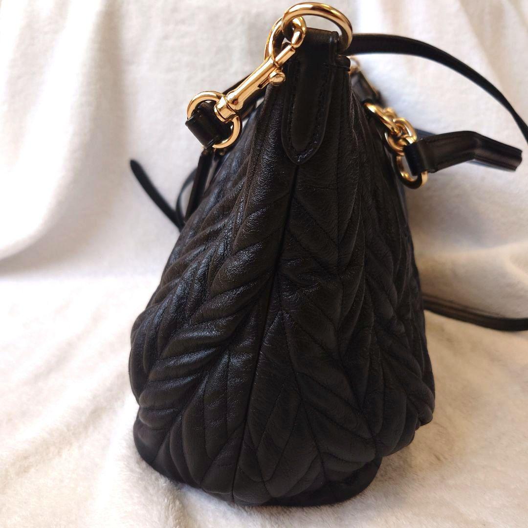 COACH コーチ 2way　レザー ショルダーバッグ