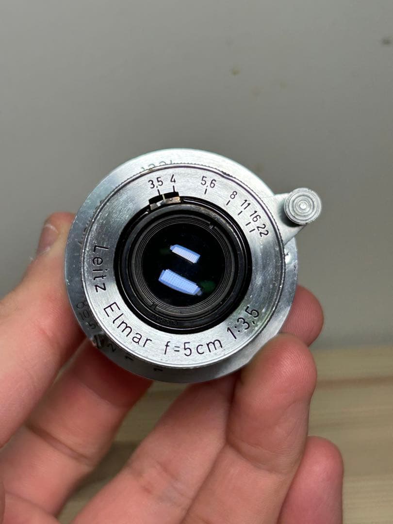 Leica Elmar（エルマー）50mm F3.5 (コーティングあり)