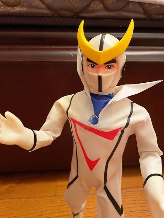 【当時物】変身サイボーグ1号　キャシャーン　変身セット　本体付き　シルバー