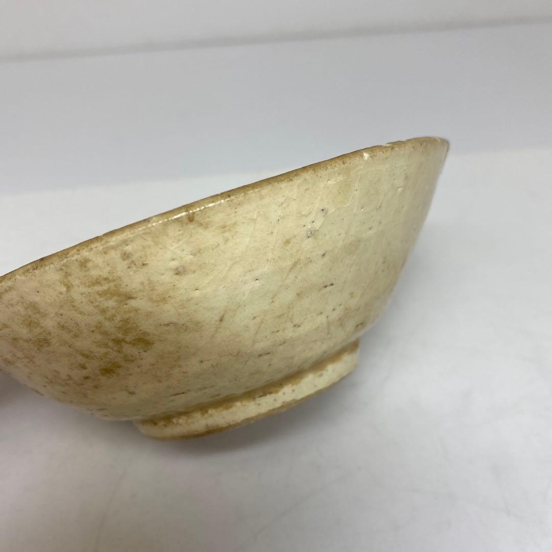 古代　中国磁州窯　茶碗　幅約13.3㎝ 東さ7-0330☆2F