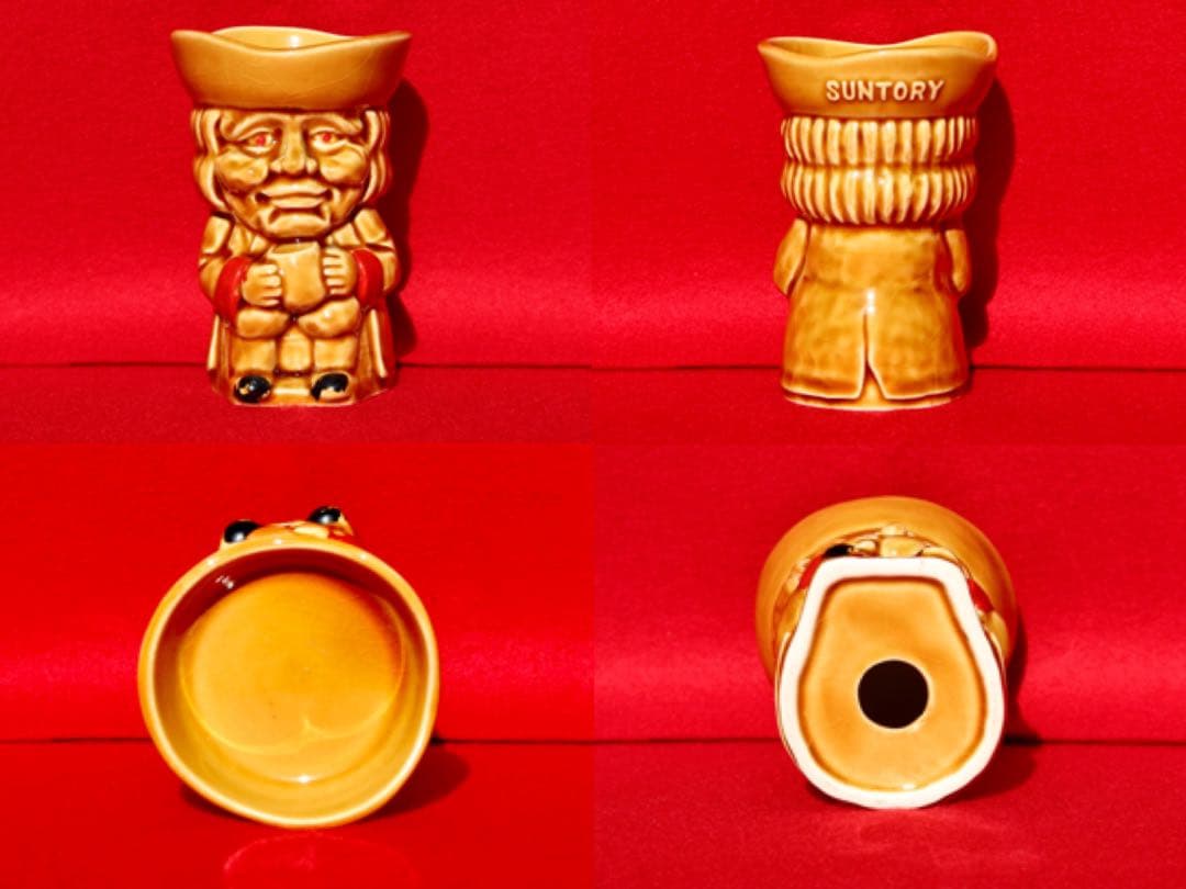 陶磁器【SUNTORY トリス人形セット　非売品　販促品　コレクション　置物】