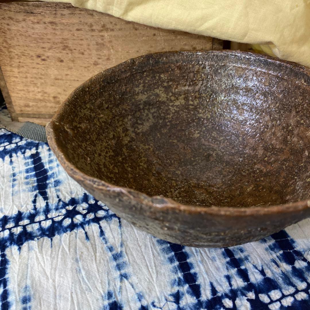 伊羅保　茶碗　瑞雲　書付