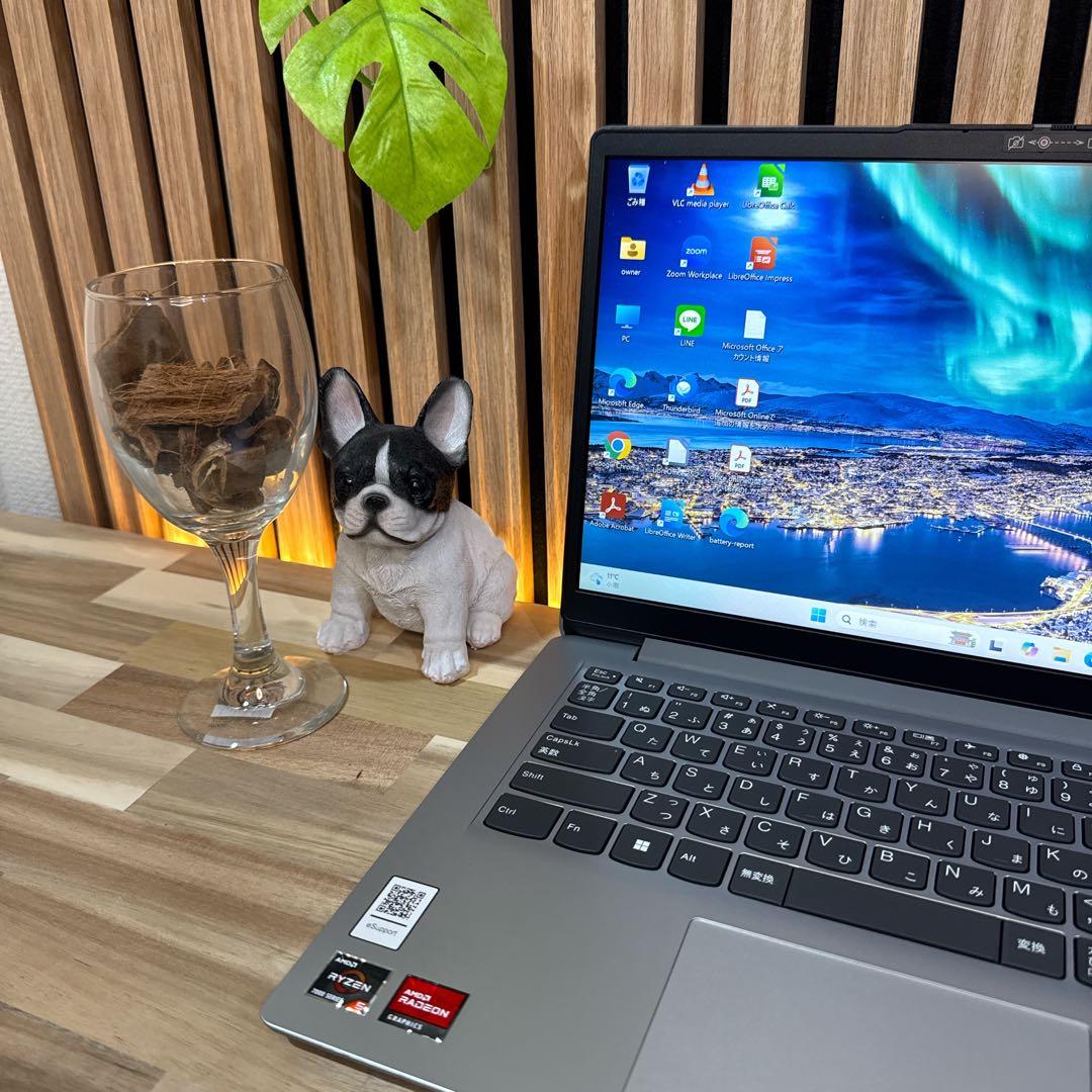 美品‼️IdeaPad☘Ryzen5☘SSD512GB☘フルHD☘ノートパソコン