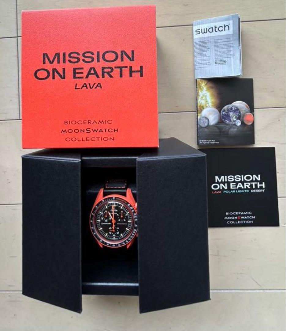 OMEGA MoonSwatch Mission On Earth スウォッチ
