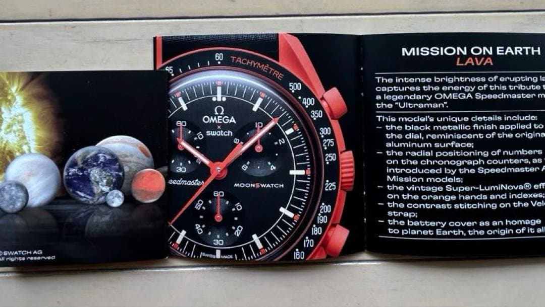 OMEGA MoonSwatch Mission On Earth スウォッチ