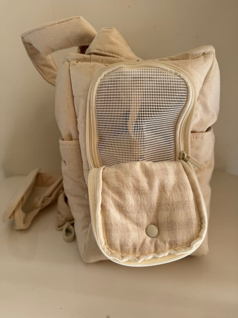 【美品】ba&ttang バエンタン　キャリーバッグ　小型犬