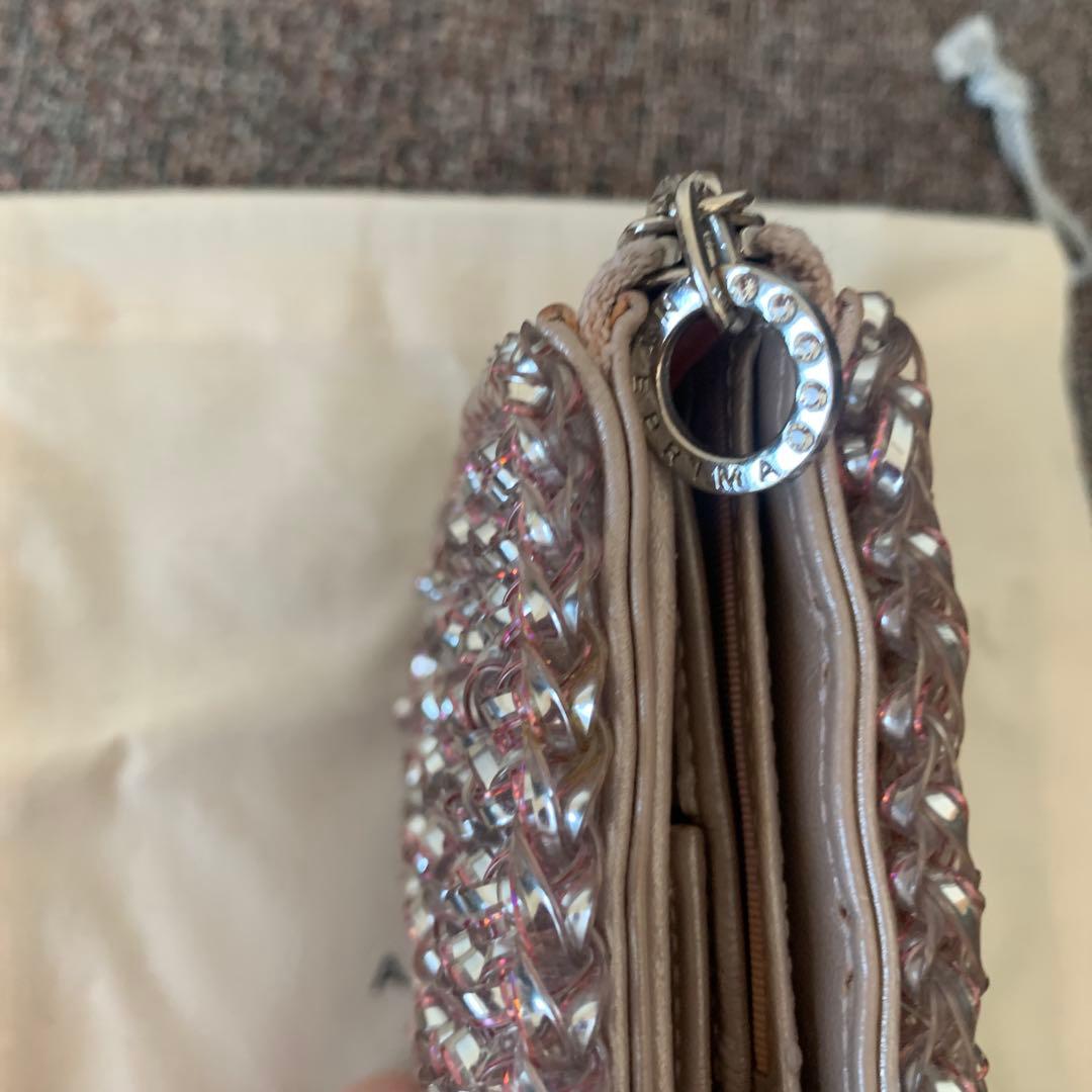 アンテプリマ　ミスクリオパール　ピンク財布