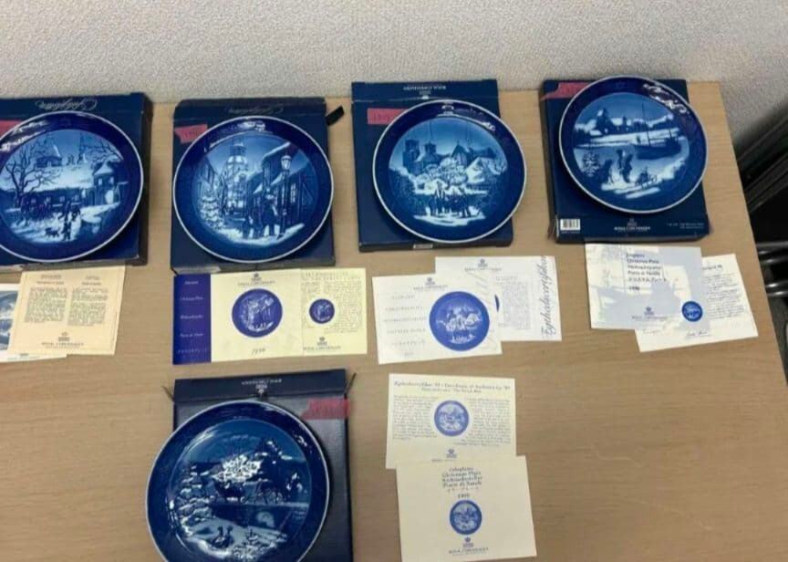 金*時様 ロイヤルコペンハーゲン　イヤープレート　21枚　　1987〜2006