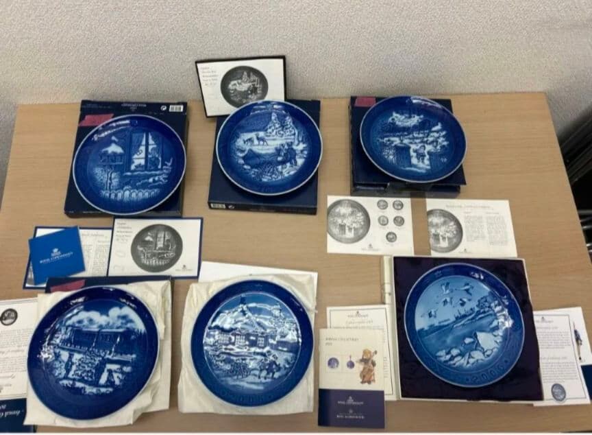 金*時様 ロイヤルコペンハーゲン　イヤープレート　21枚　　1987〜2006