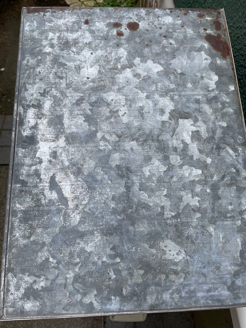 フランス　アンティーク　ディスプレイ　ショー　ケース　ガラス　ブリキ　お菓子レア