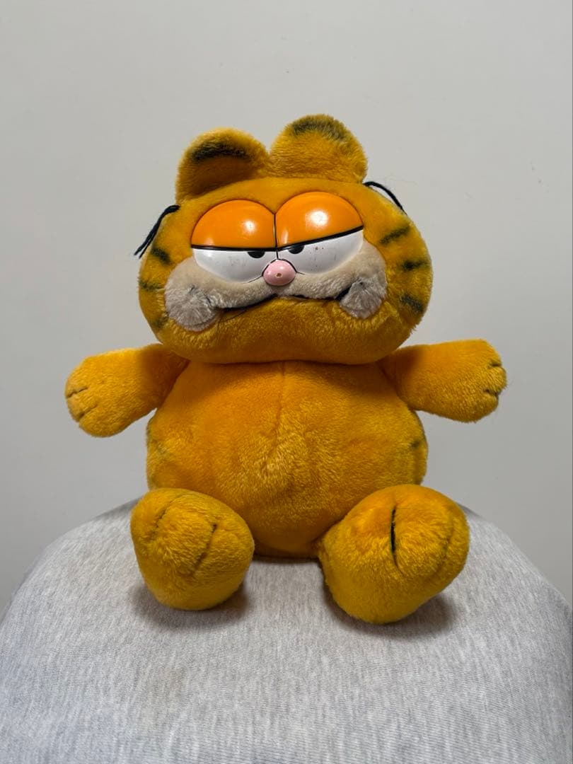 レア 80s ガーフィールド ぬいぐるみ 大きめサイズ DAKIN