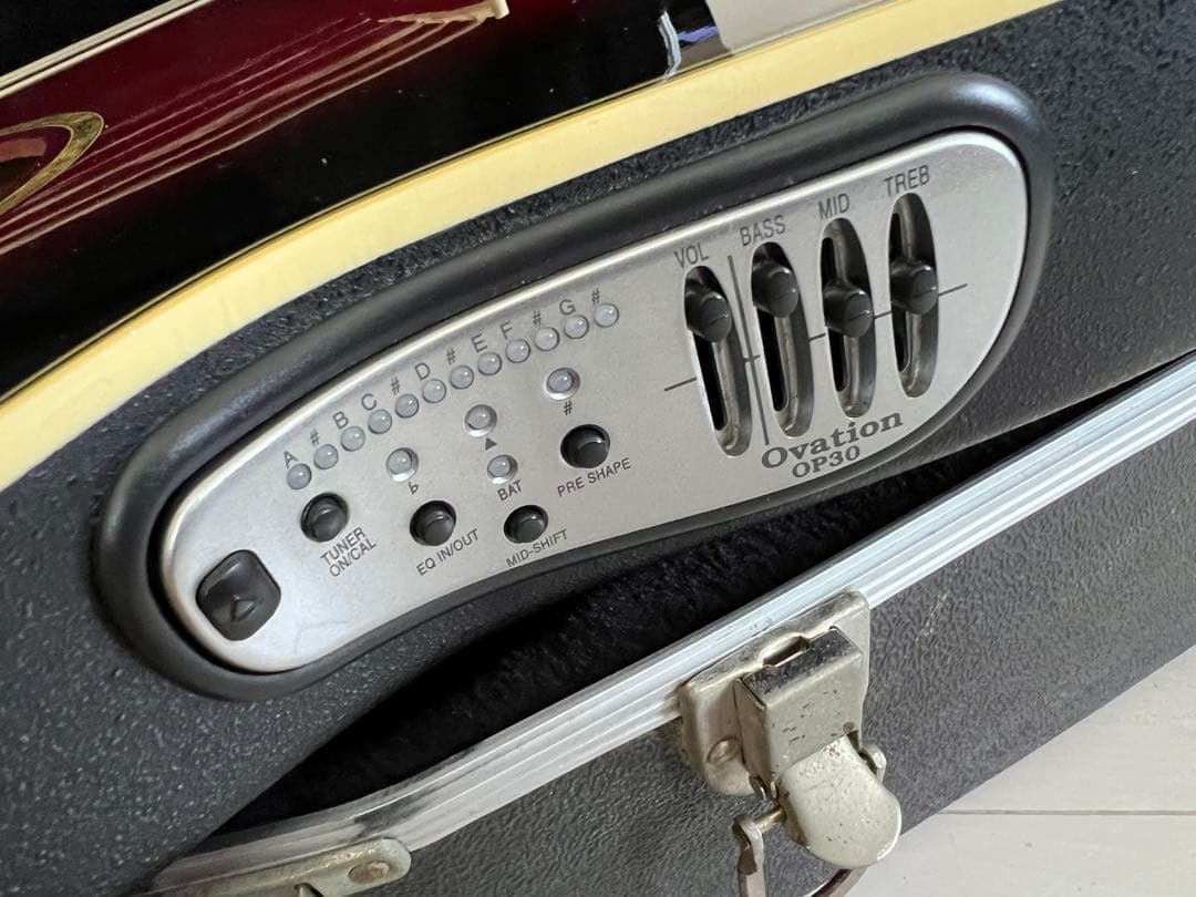 ■OvationオベーションUSA■Pinnacle CU157ハードケース付