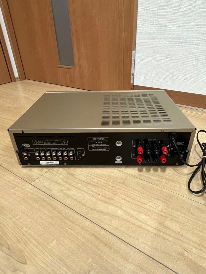 A-924 ONKYO オンキョー プリメインアンプ 音出し確認済み