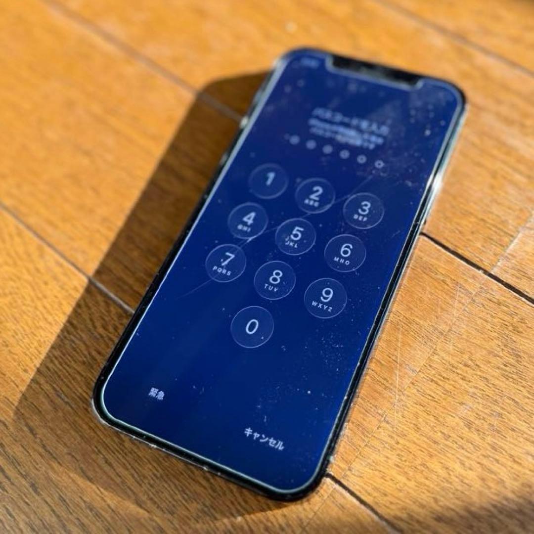 バッテリー87% iPhone12 Pro 128GBパシフィックブルー