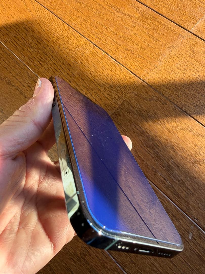 バッテリー87% iPhone12 Pro 128GBパシフィックブルー