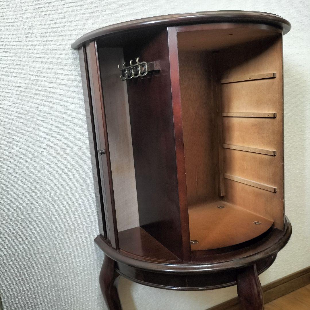 ヴィンテージ　アンティーク風　キャビネット　チェスト　ジュエリー　アクセ収納