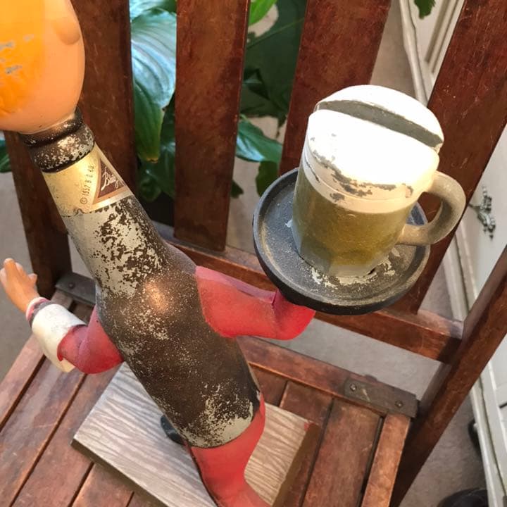 貴重！50's ビール会社Blatzブラッツ店頭看板アンティーク　USA雑貨