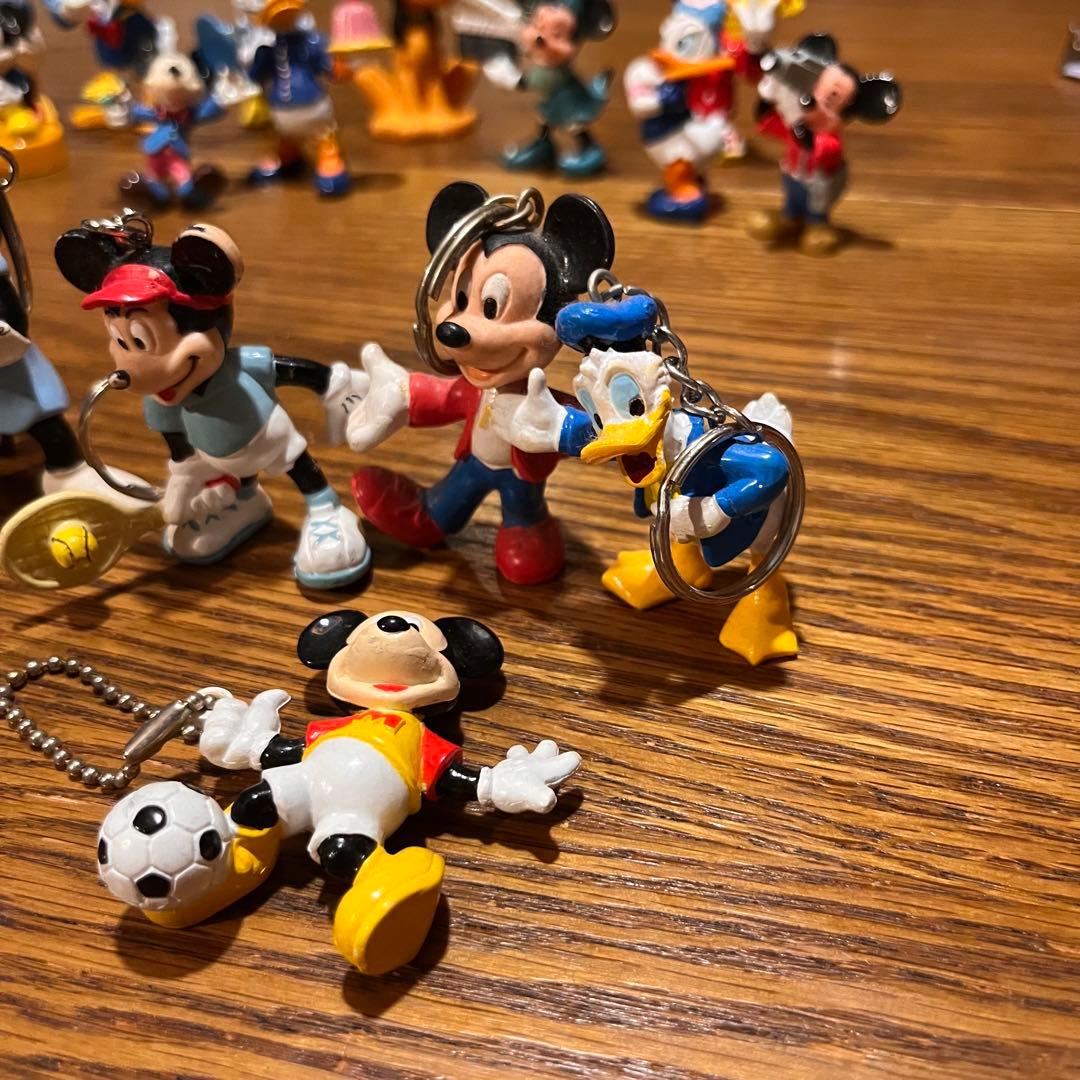 【希少】昭和レトロビンテージ　ディズニーフィギュア　キーホルダー　まとめ売り