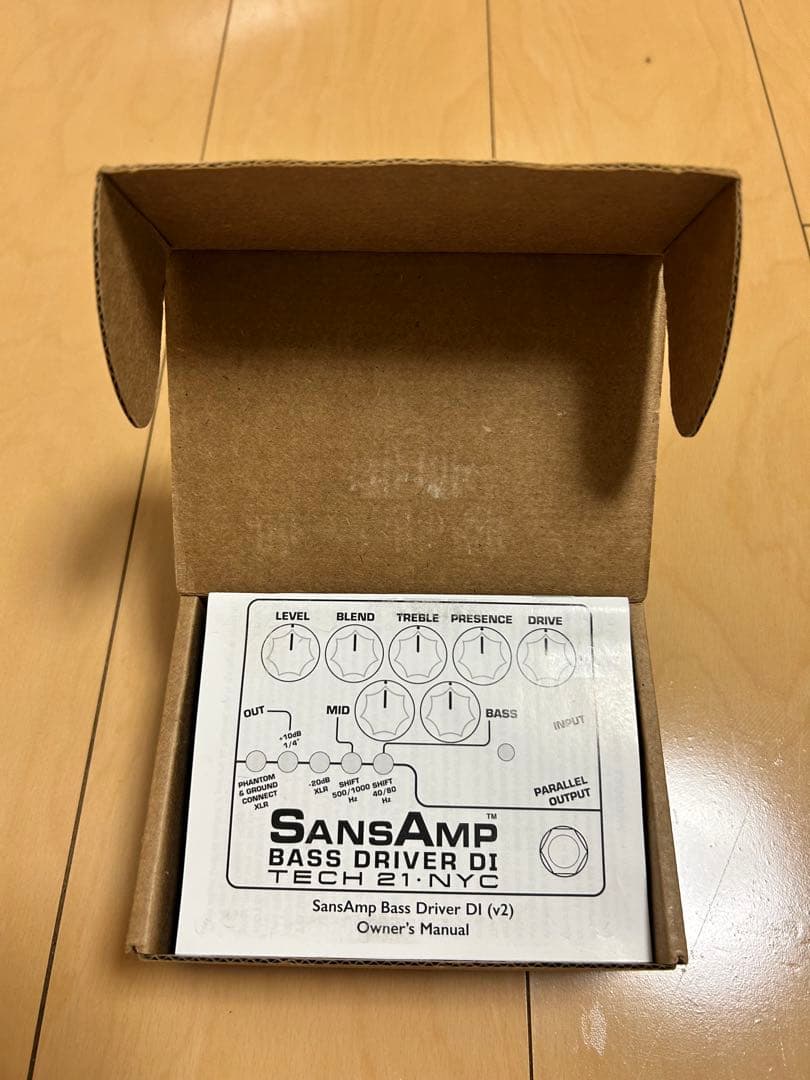 ギター Tech 21 SansAmp Bass D DI