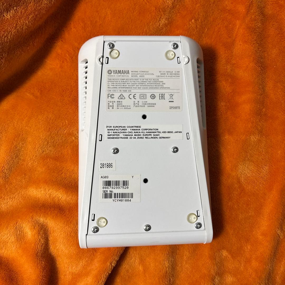 YAMAHA AG03 箱付き
