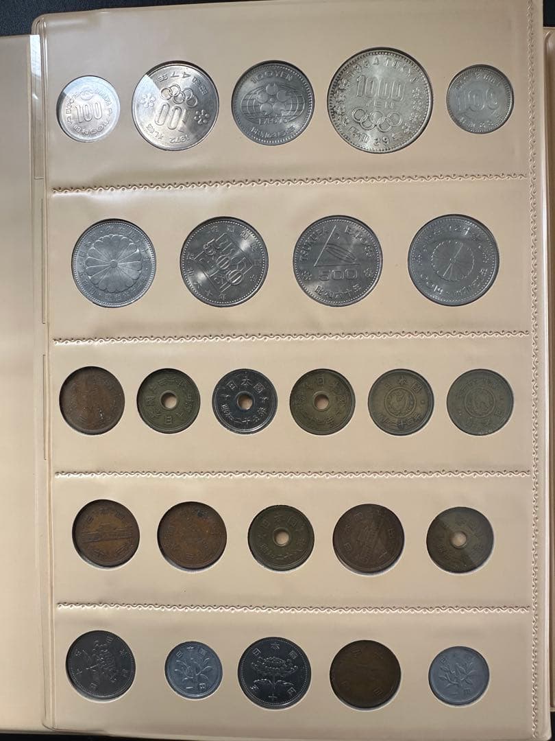 現行アルバム　旧貨幣