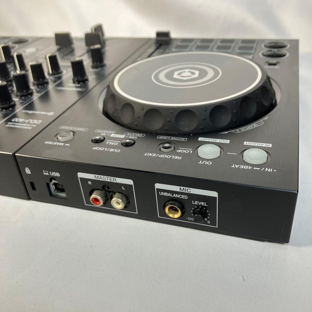 Pioneer DJ DDJ-400 コントローラー　ヘッドフォン付き