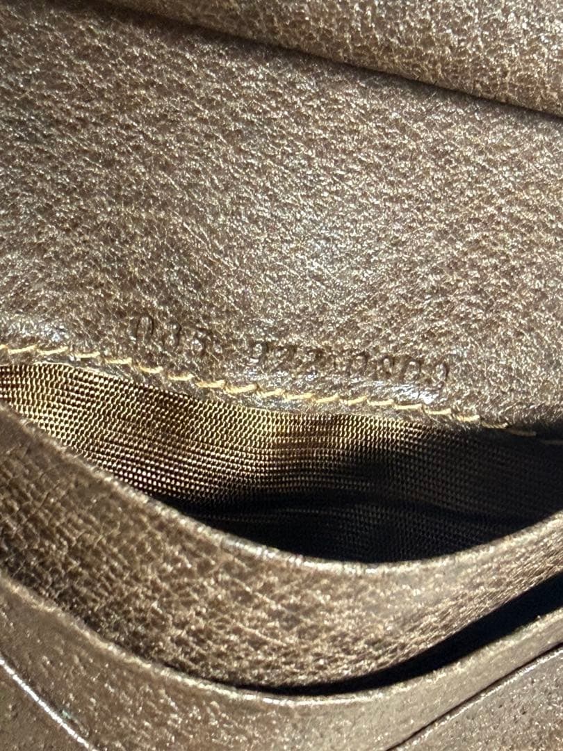 SK/11.11/5 GUCCI 二つ折り財布