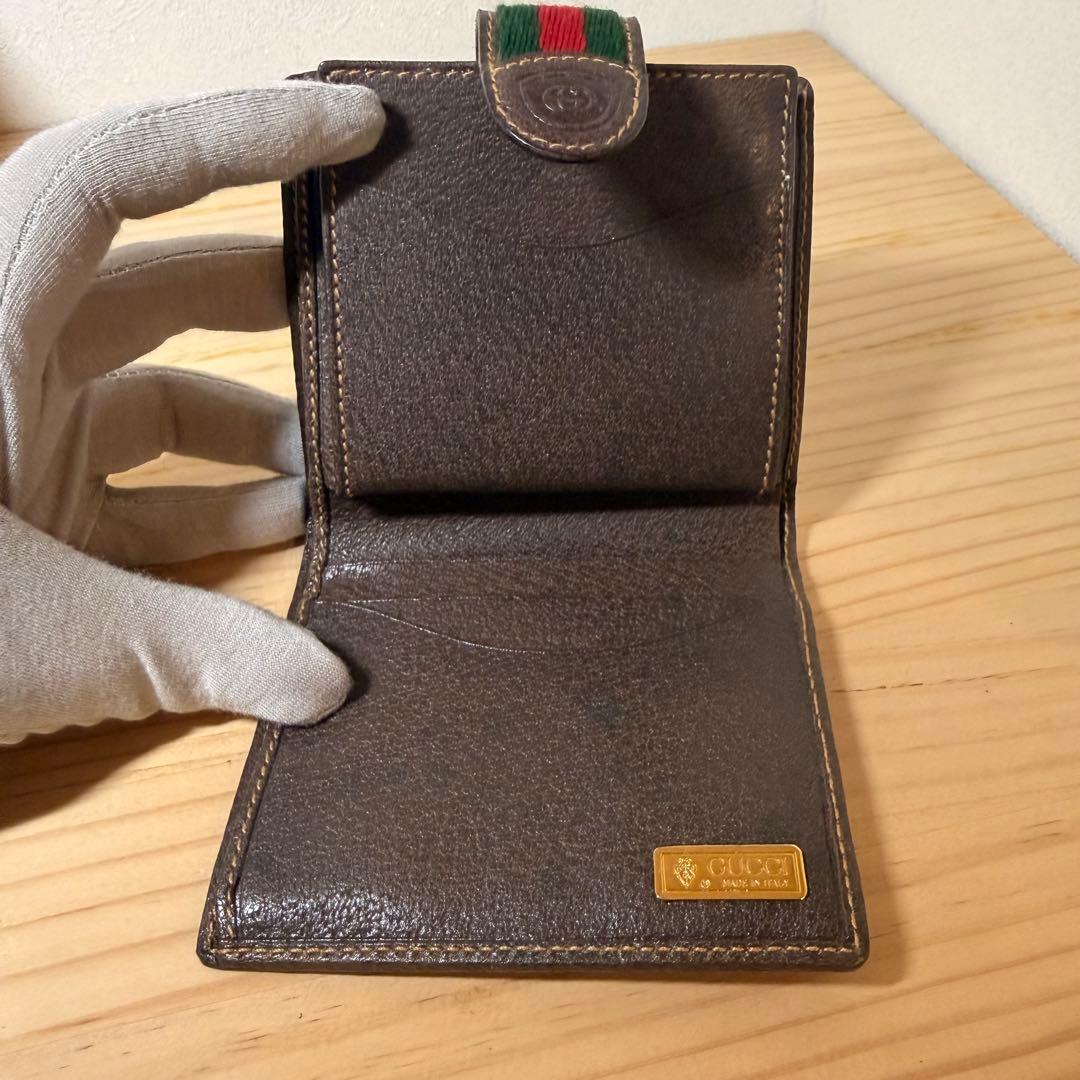 SK/11.11/5 GUCCI 二つ折り財布