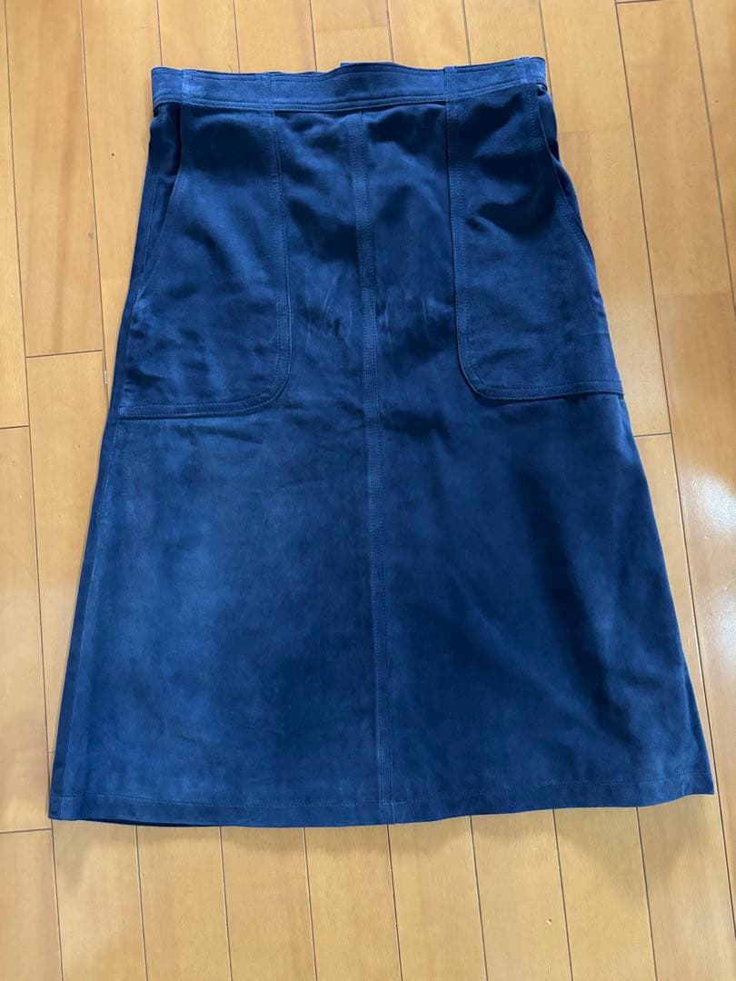 新品未使用　マディソンブルー　ヴィンテージレザースカート