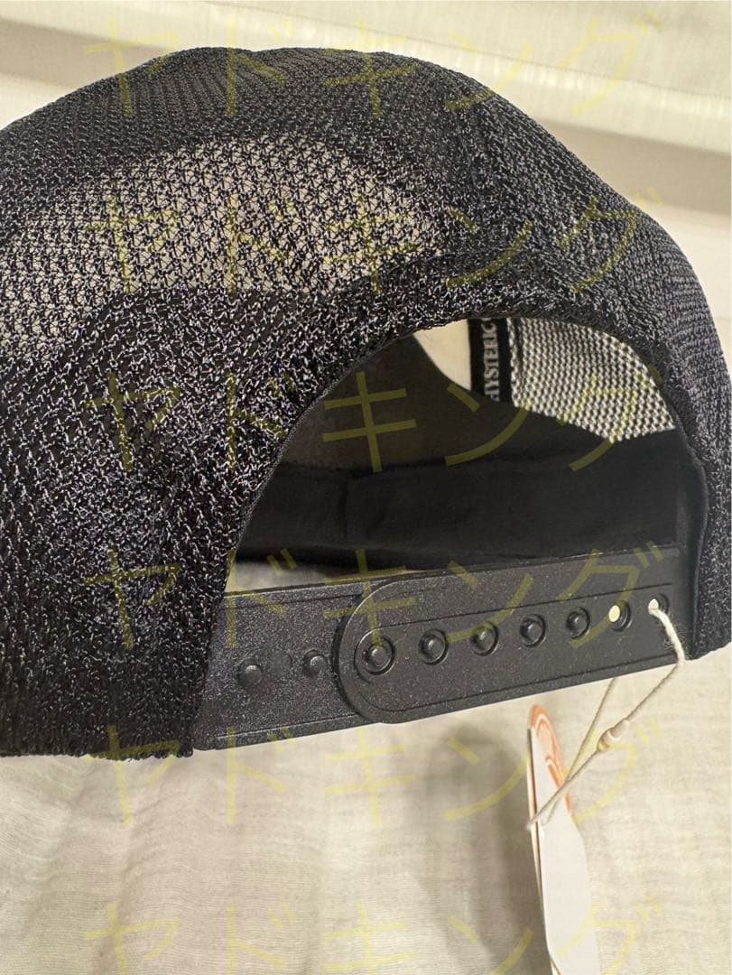 ヒステリックグラマー SEE NO EVIL スタッズメッシュキャップ　ブラック