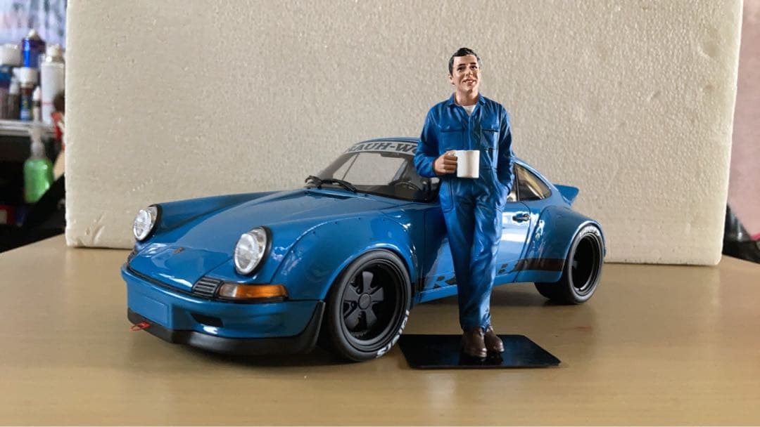 ポルシェ930ターボ　GTスピリット　1/18 12/9締