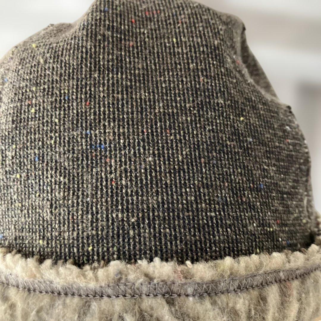 KAPITAL ヘリンボーンビーニー ニット帽　未使用に近い