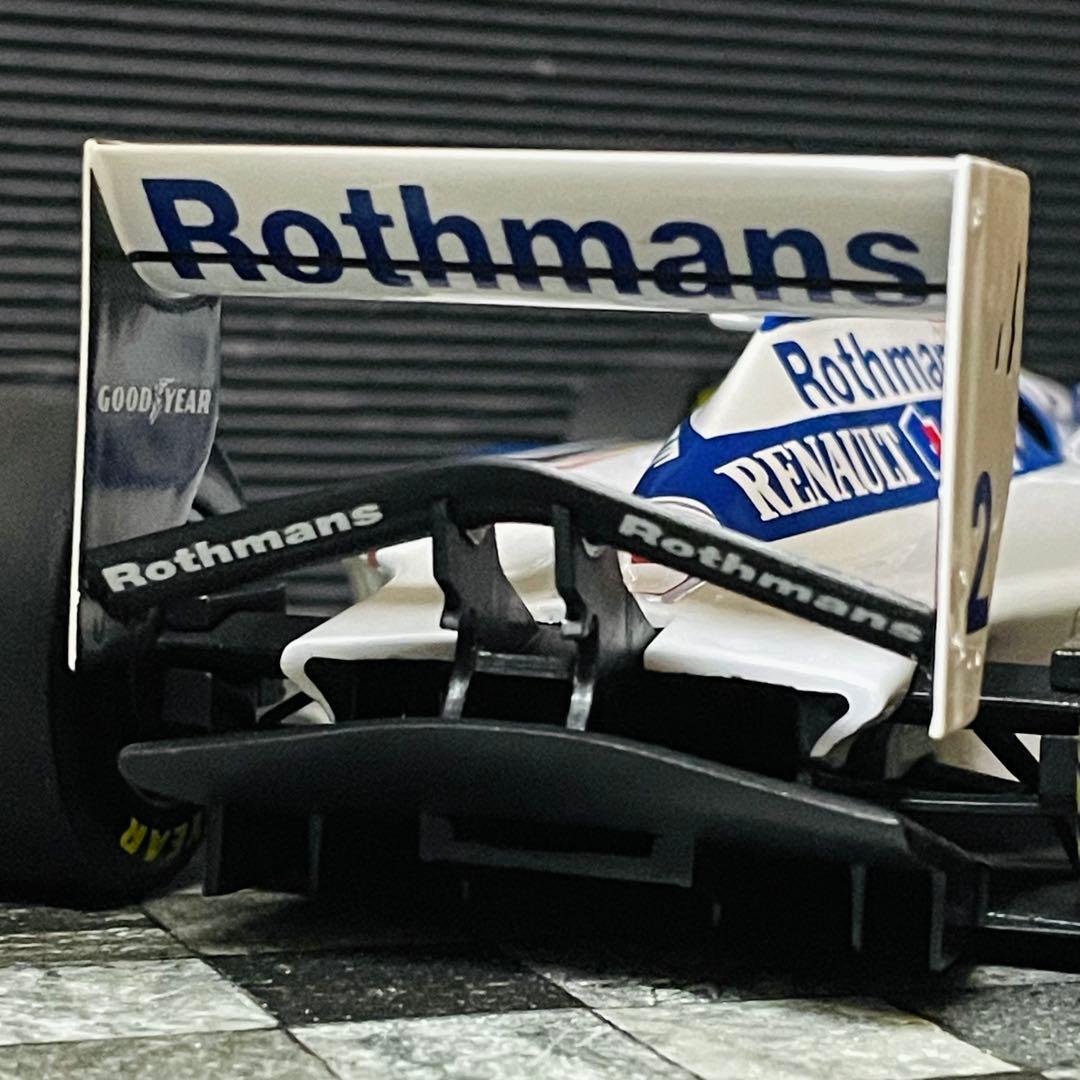 カスタム品 1/18 PMA ウィリアムズ ルノー FW16 アイルトン・セナ