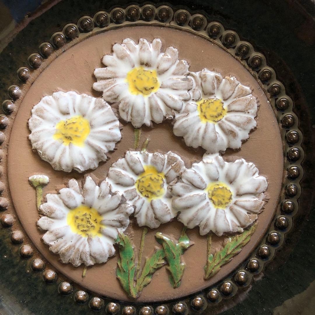 マーガレットの丸い陶板　レア／Jie Gantofta スウェーデン