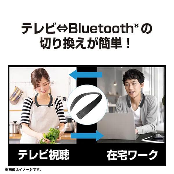 パナソニック Panasonic ワイヤレスネックスピーカー SC-WN10-K