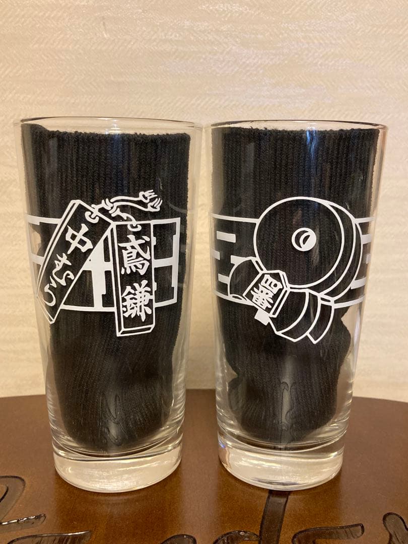 江戸消防　纏　火消し　 3種6個 グラスセット