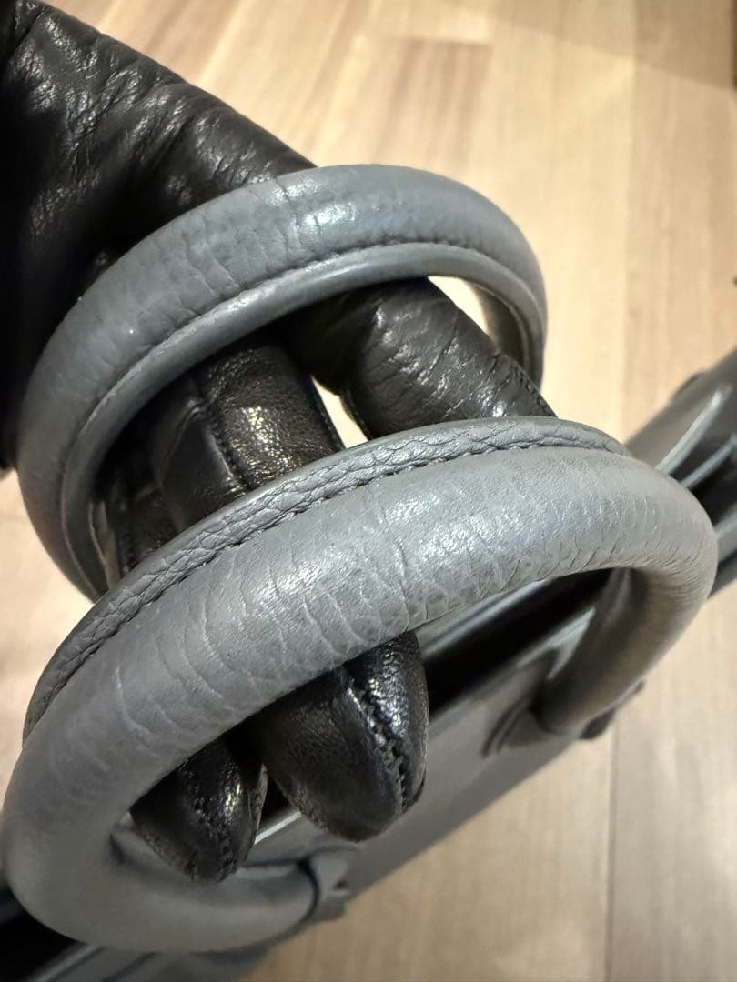 Meow Two様【値下げ】Céline グレー ハンドバッグ