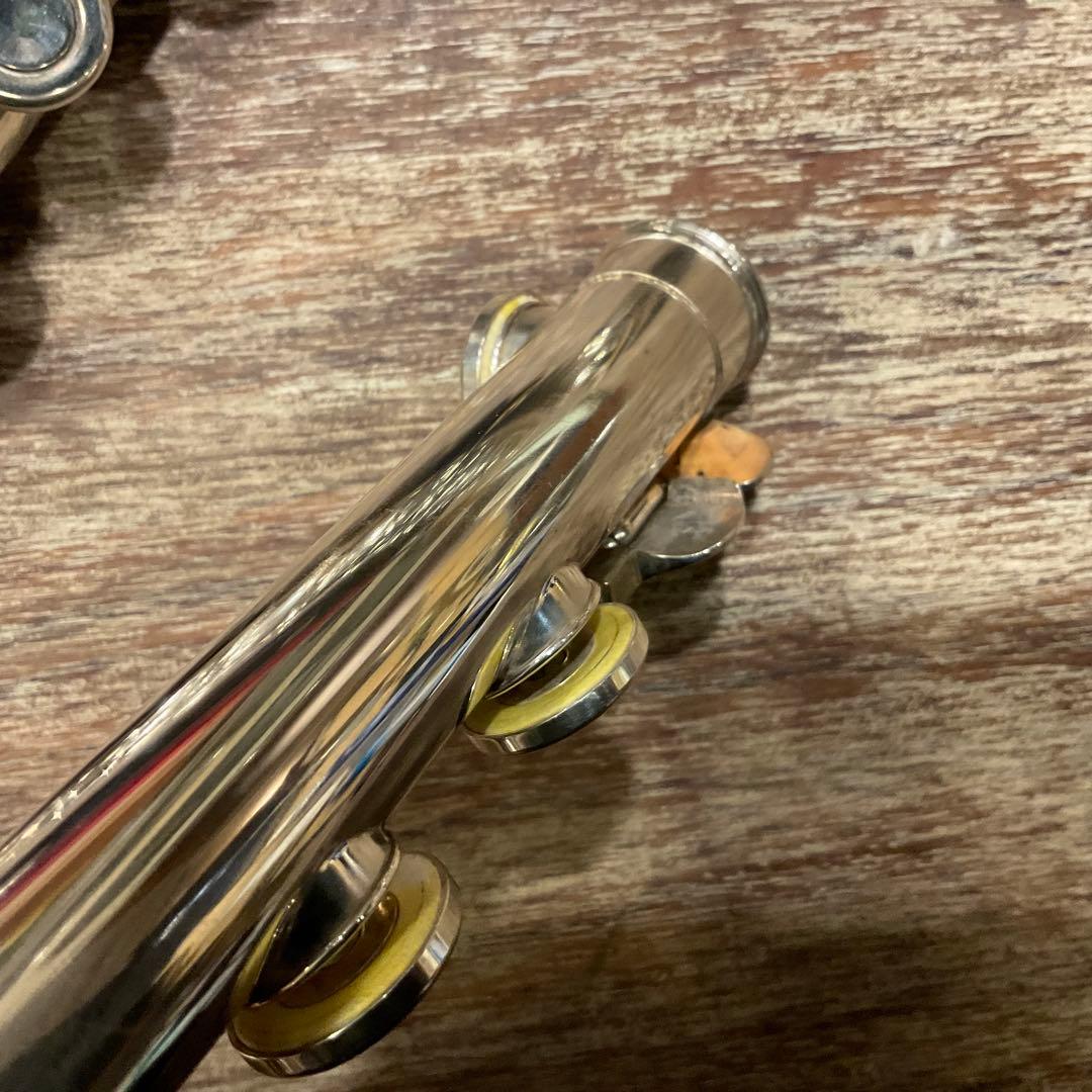 YAMAHA ヤマハ フルート YFL-351 リップ銀製 管体銀メッキ 吹奏