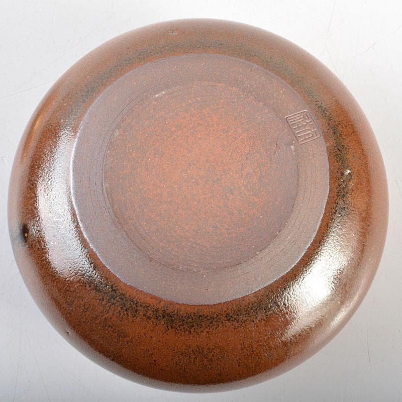 茶道具　京焼　笹田有祥作　大海茶入　共箱　V　6779