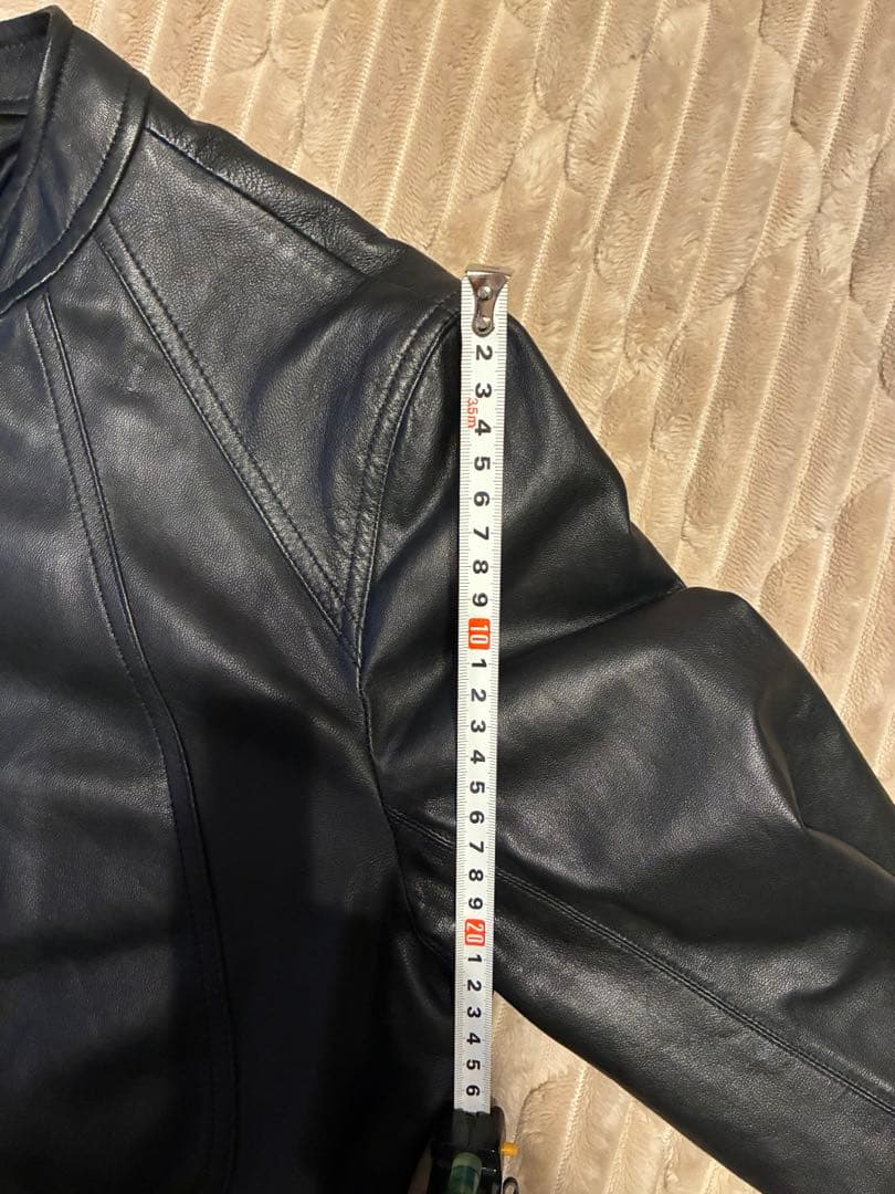 RickOwens 14SS intarsia レザージャケット