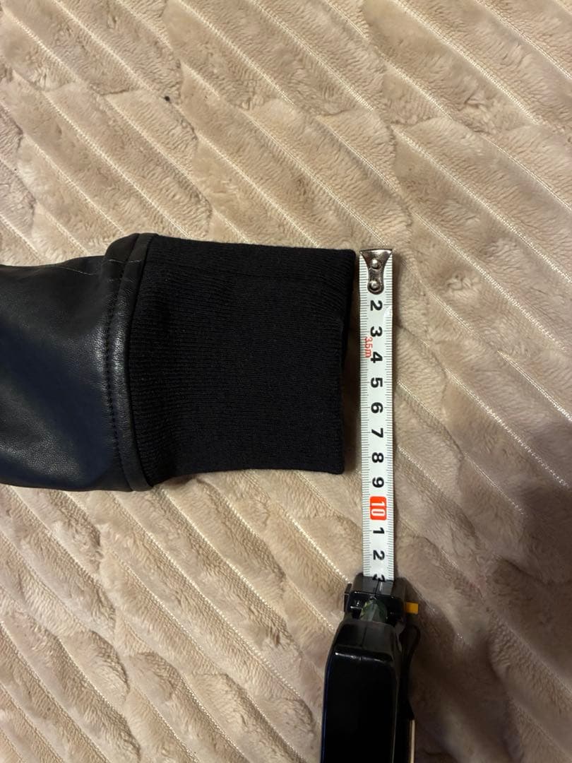 RickOwens 14SS intarsia レザージャケット