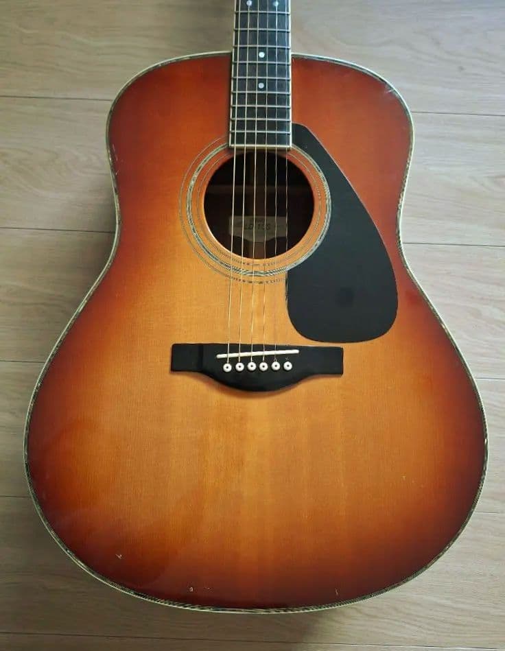 YAMAHA LD-10S サンバースト 革ラベル