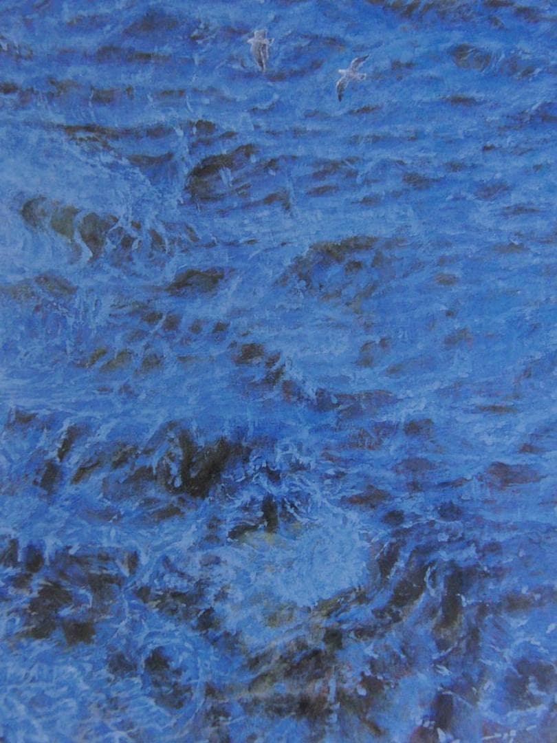 三原捷宏、【滄風】、希少な額装用画集より、新品額装付、状態良好