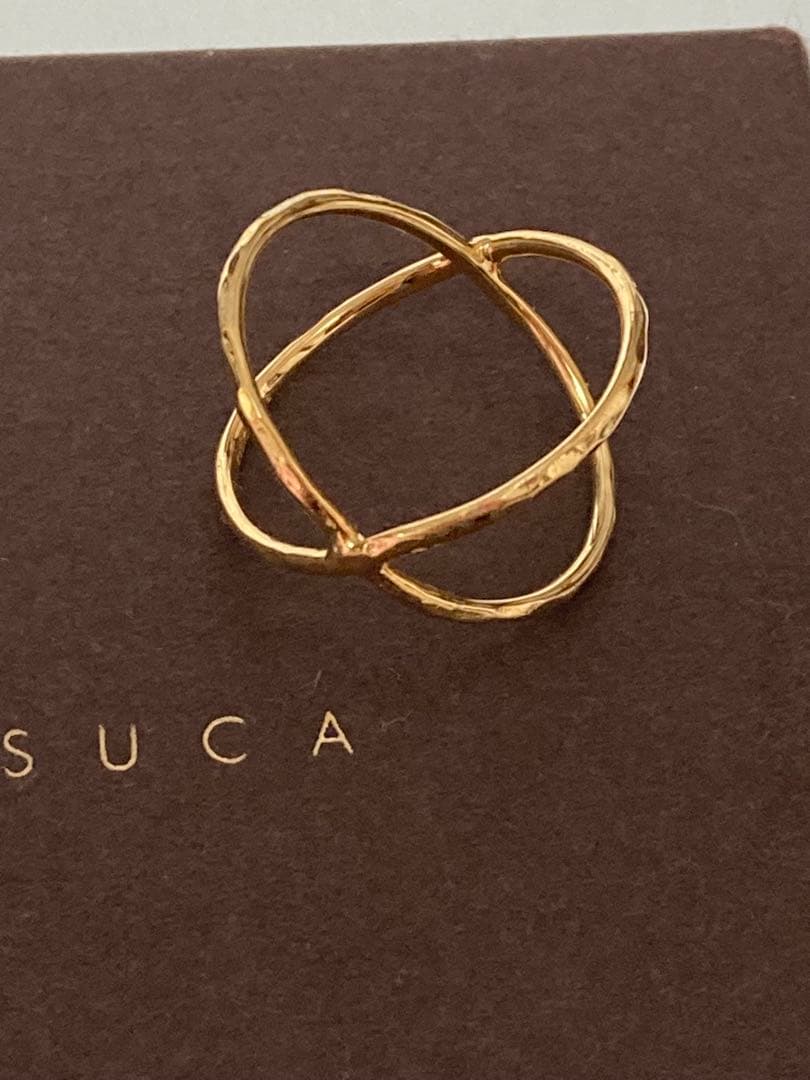 coco. ！　casuca daria リング　rough　-K18