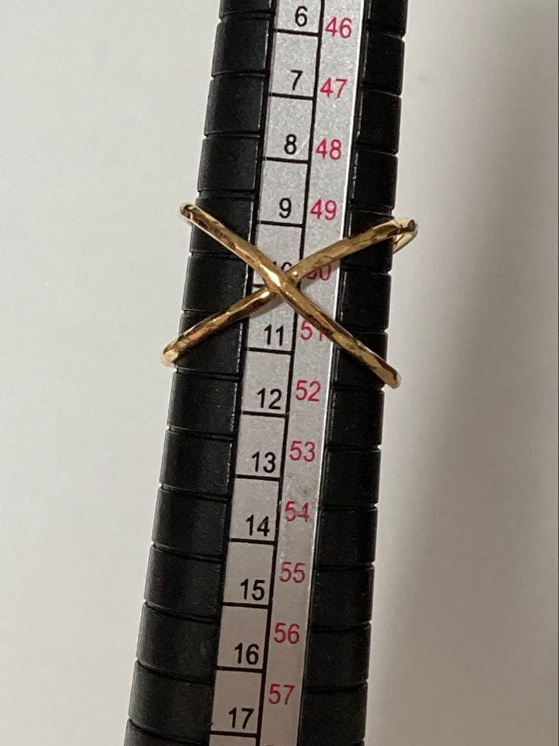 coco. ！　casuca daria リング　rough　-K18