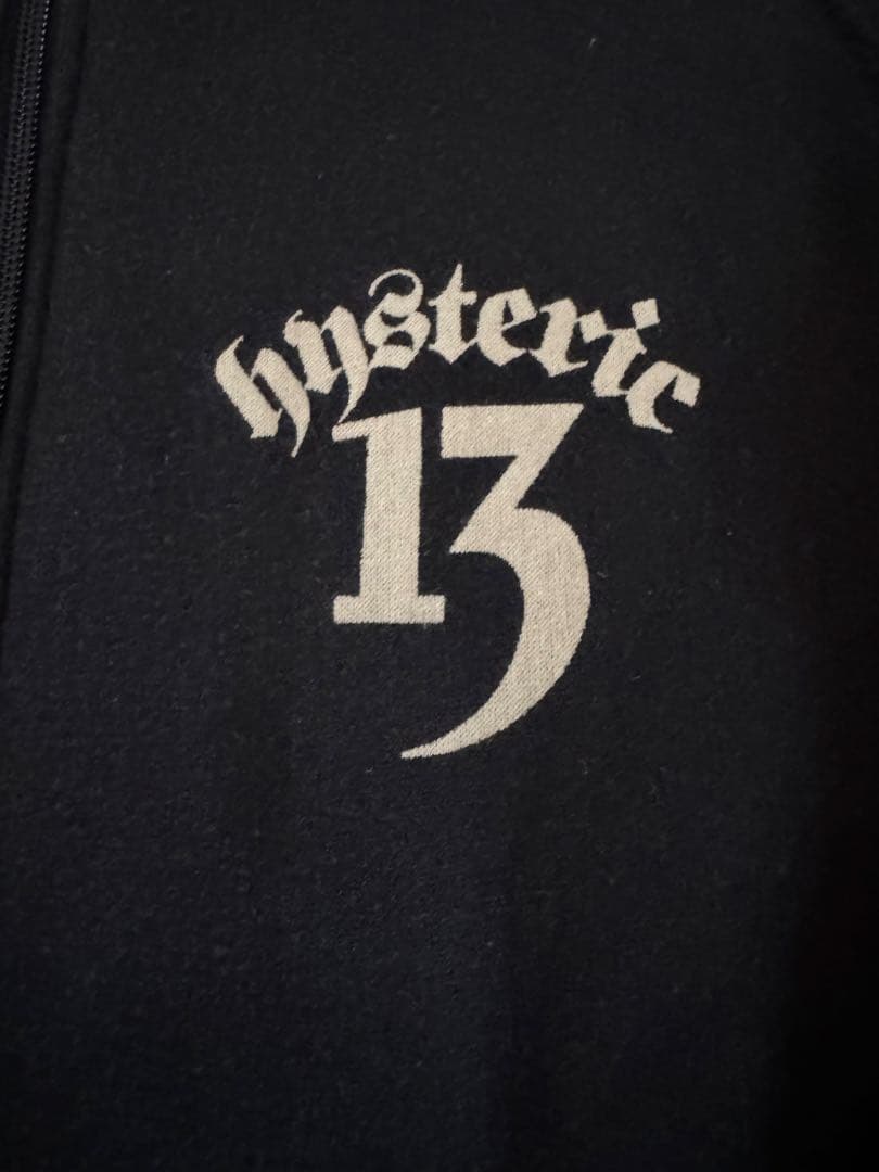 HYSTERIC GLAMOUR スエットブルゾン　ヴィンテージ