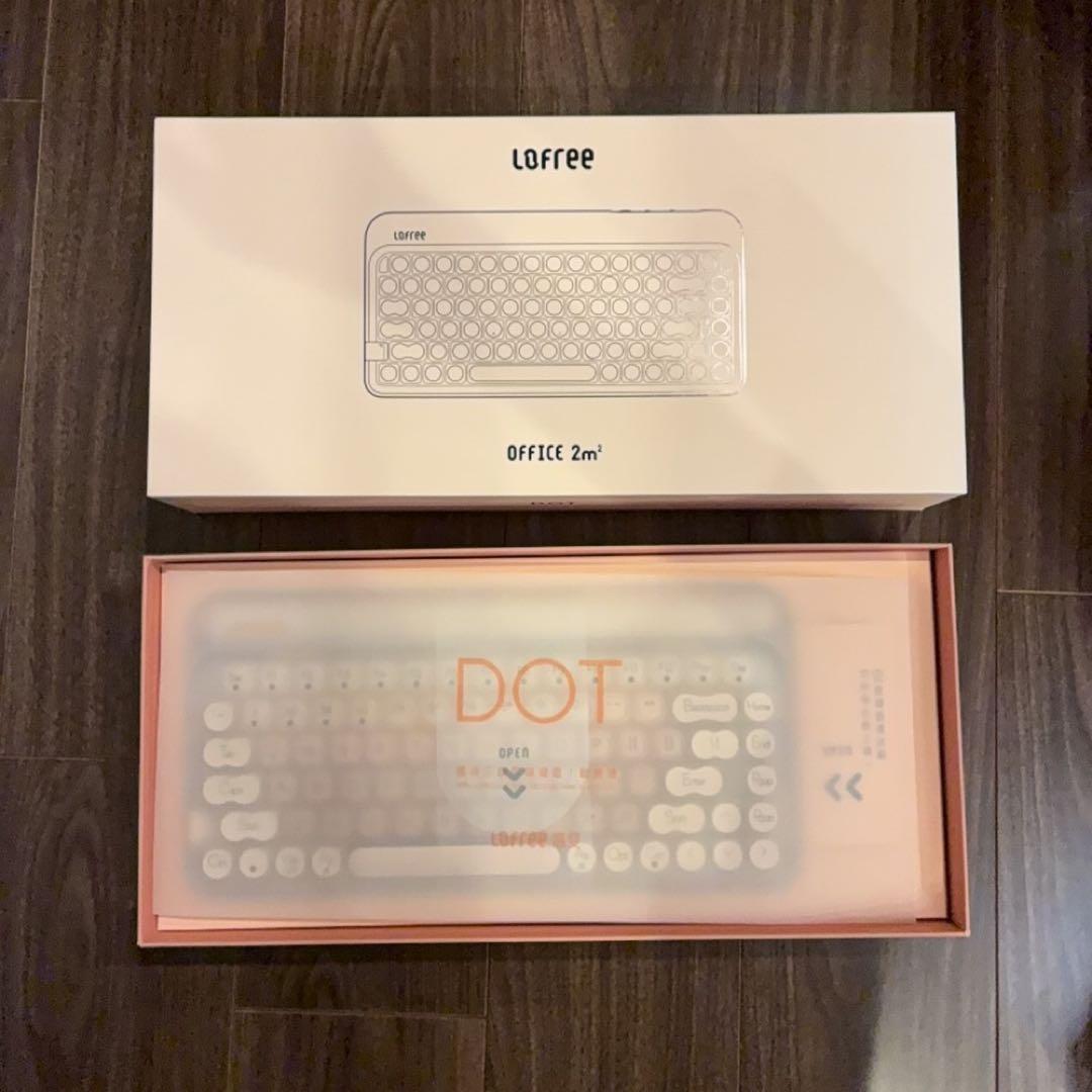 LOFREE DOT Foundation メカニカルキーボード　ピンク